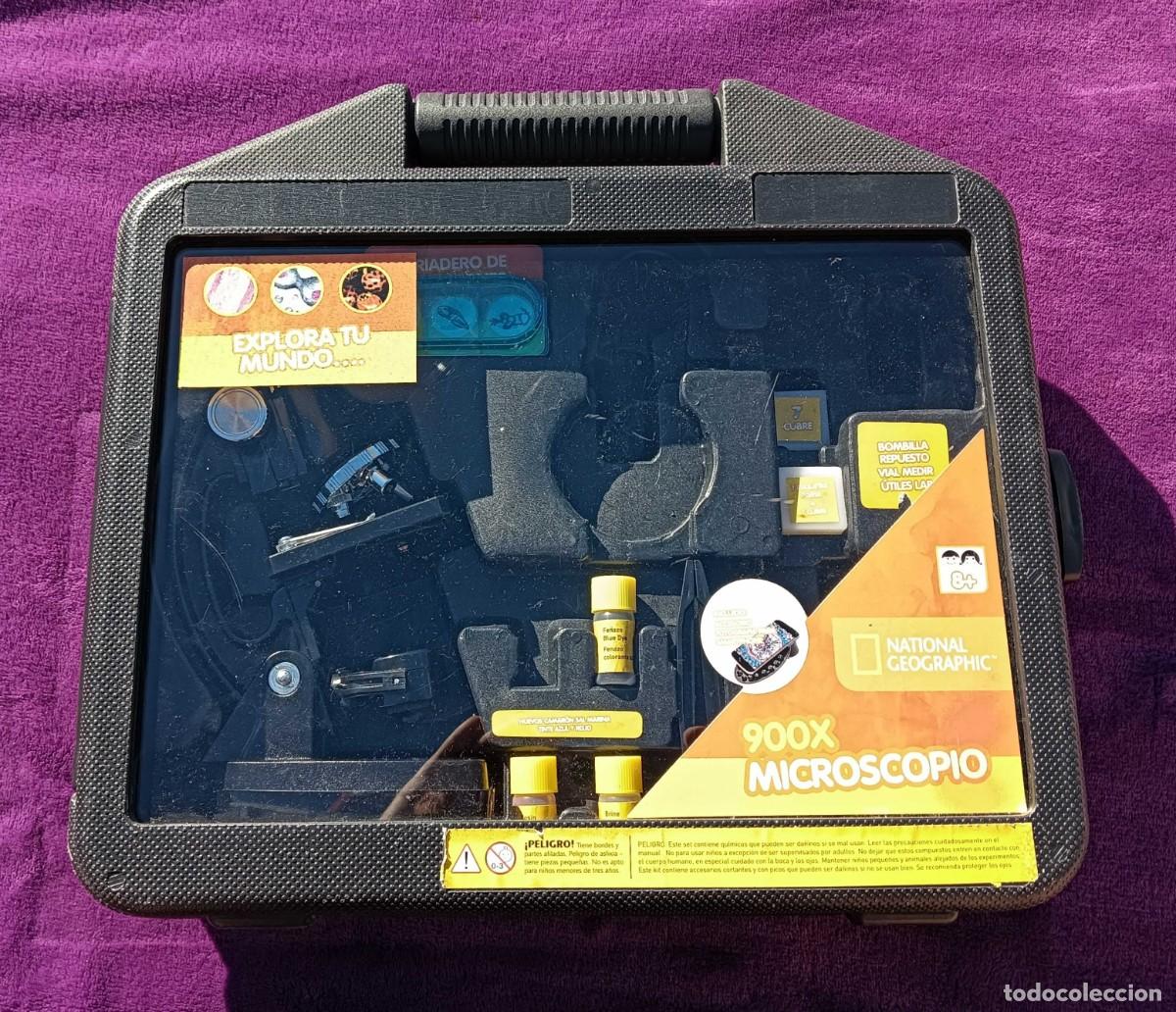 Segunda mano: Microscopio National Geographic con accesorios - Foto 1