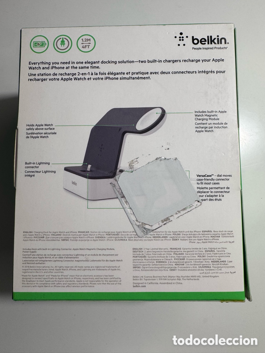 Segunda mano: Base de Carga para Apple Watch y iPhone Belkin - Foto 3