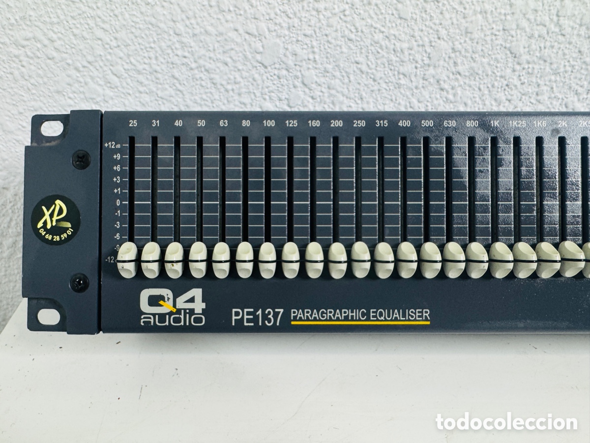 Segunda mano: Q4 AUDIO HIGH END EQUALIZER PE 137 - Foto 2