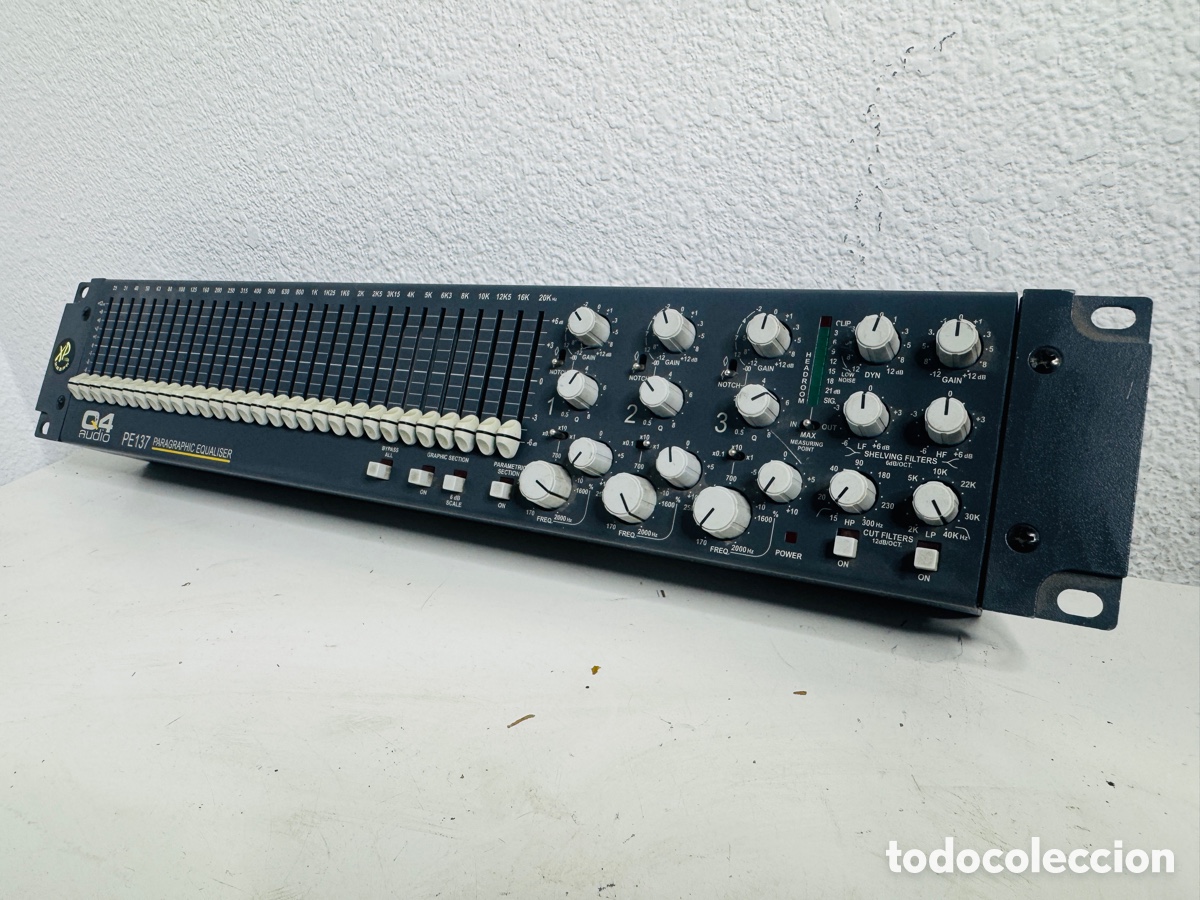 Segunda mano: Q4 AUDIO HIGH END EQUALIZER PE 137 - Foto 4