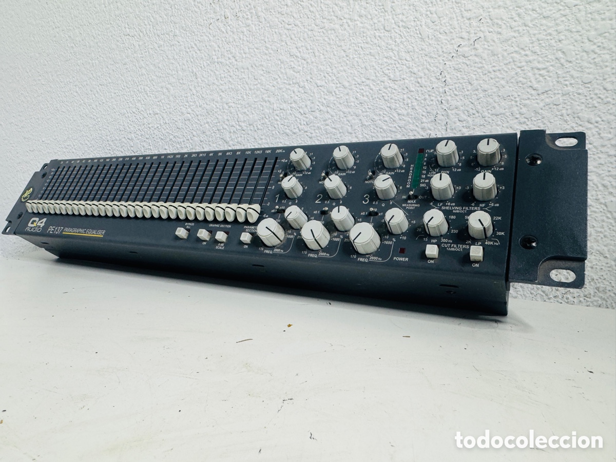 Segunda mano: Q4 AUDIO HIGH END EQUALIZER PE 137 - Foto 5