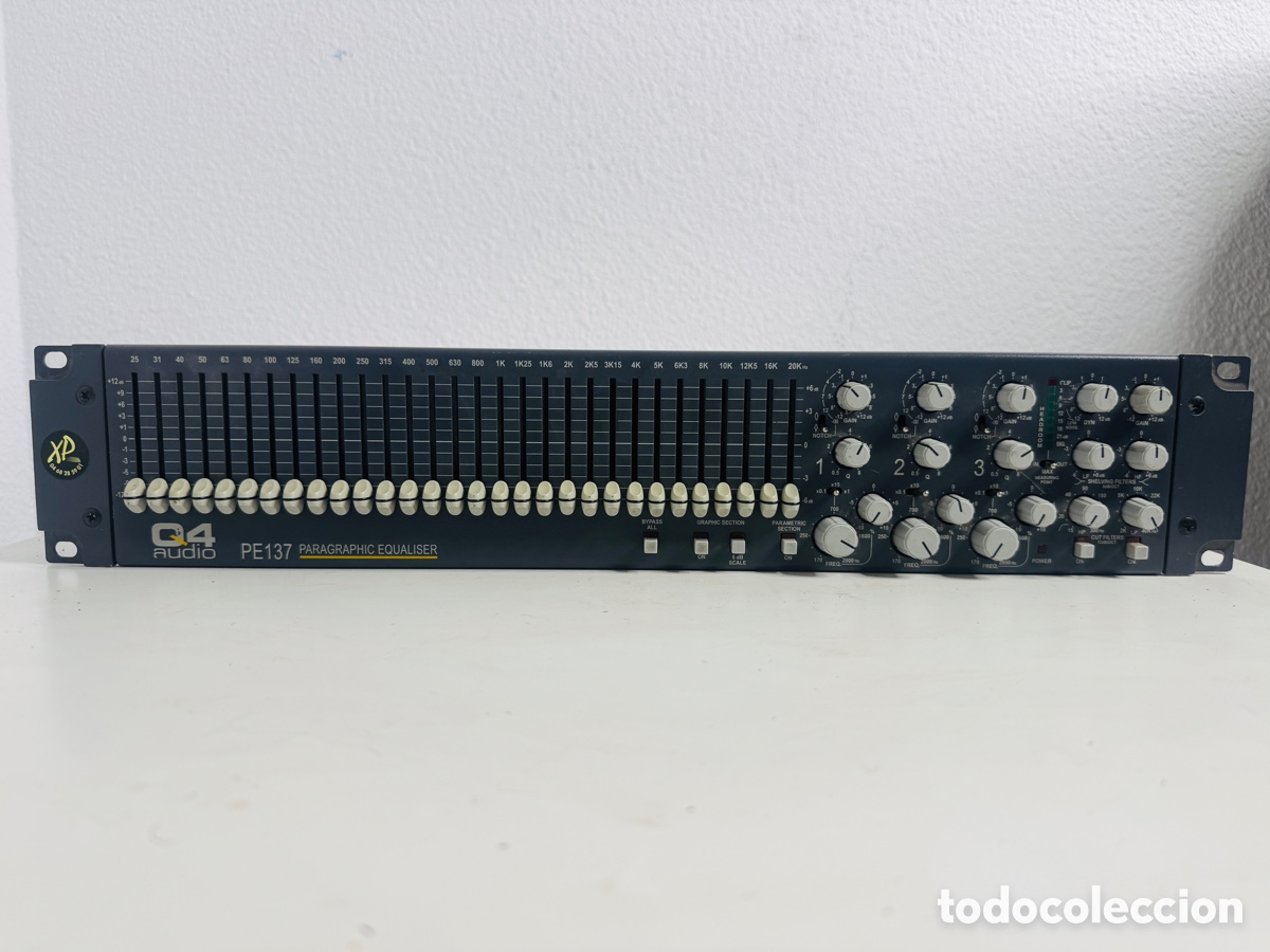 Segunda mano: Q4 AUDIO HIGH END EQUALIZER PE 137 - Foto 13
