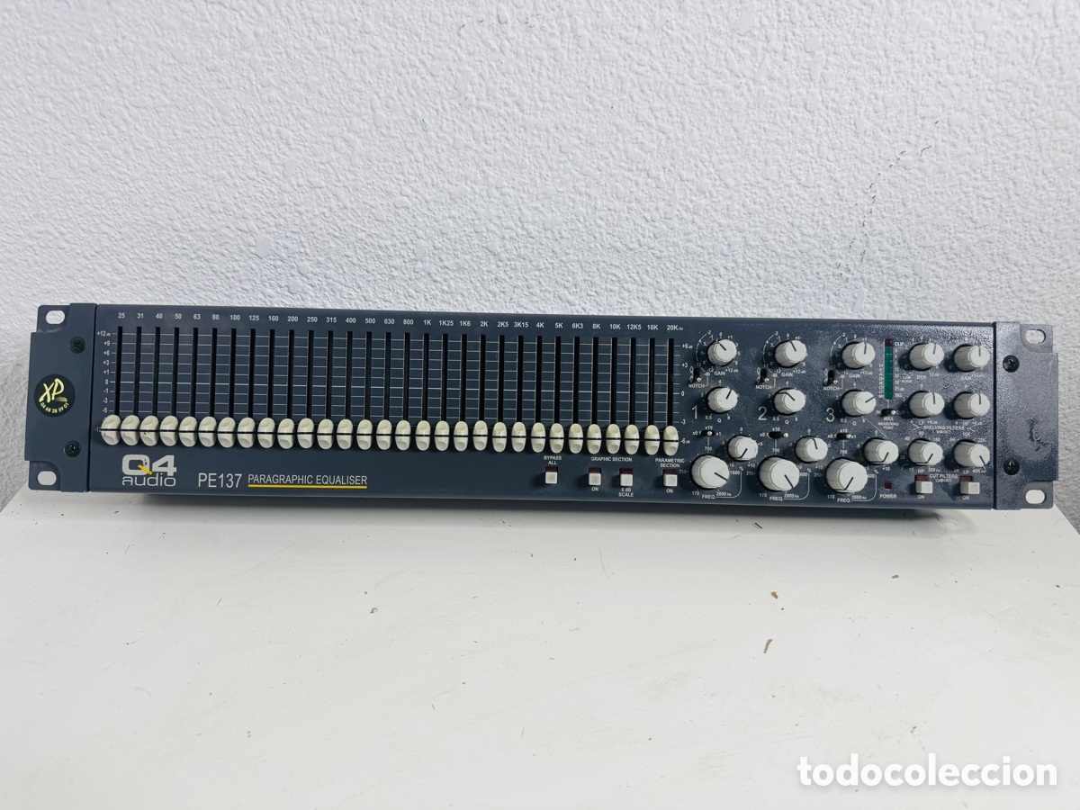 Segunda mano: Q4 AUDIO HIGH END EQUALIZER PE 137 - Foto 1