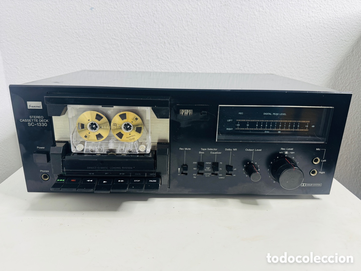 Segunda mano: Sansui SC-1330 Stereo Cassette Deck - Foto 2