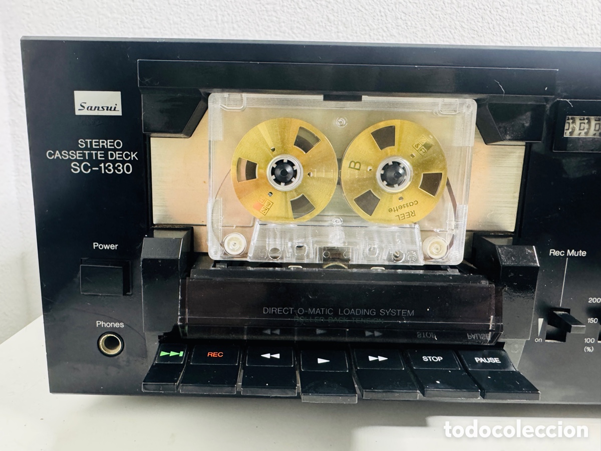 Segunda mano: Sansui SC-1330 Stereo Cassette Deck - Foto 4