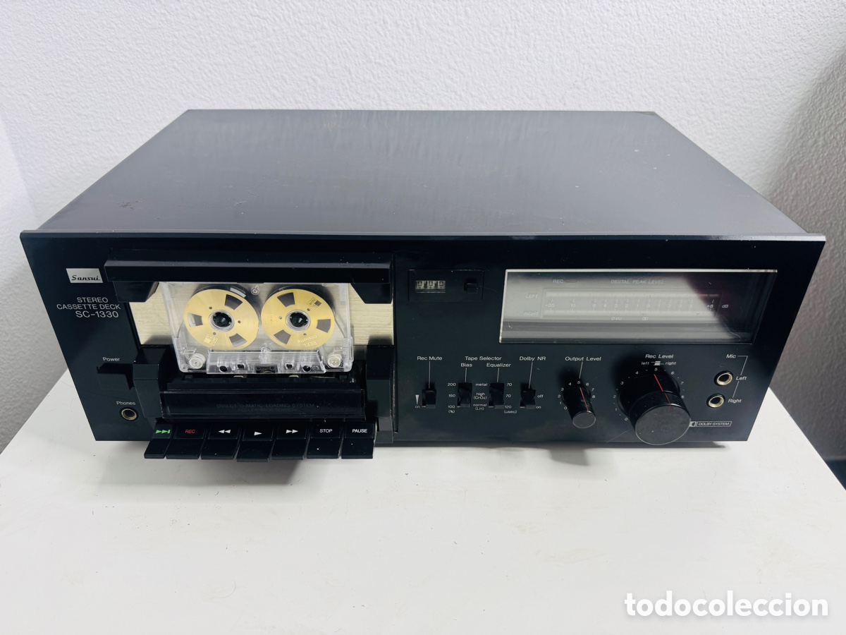 Segunda mano: Sansui SC-1330 Stereo Cassette Deck - Foto 6