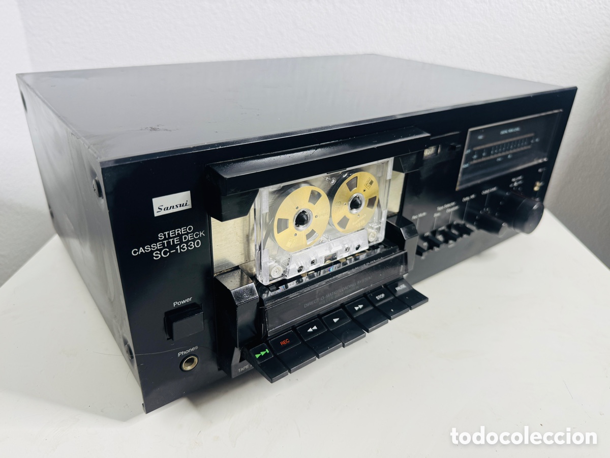 Segunda mano: Sansui SC-1330 Stereo Cassette Deck - Foto 8