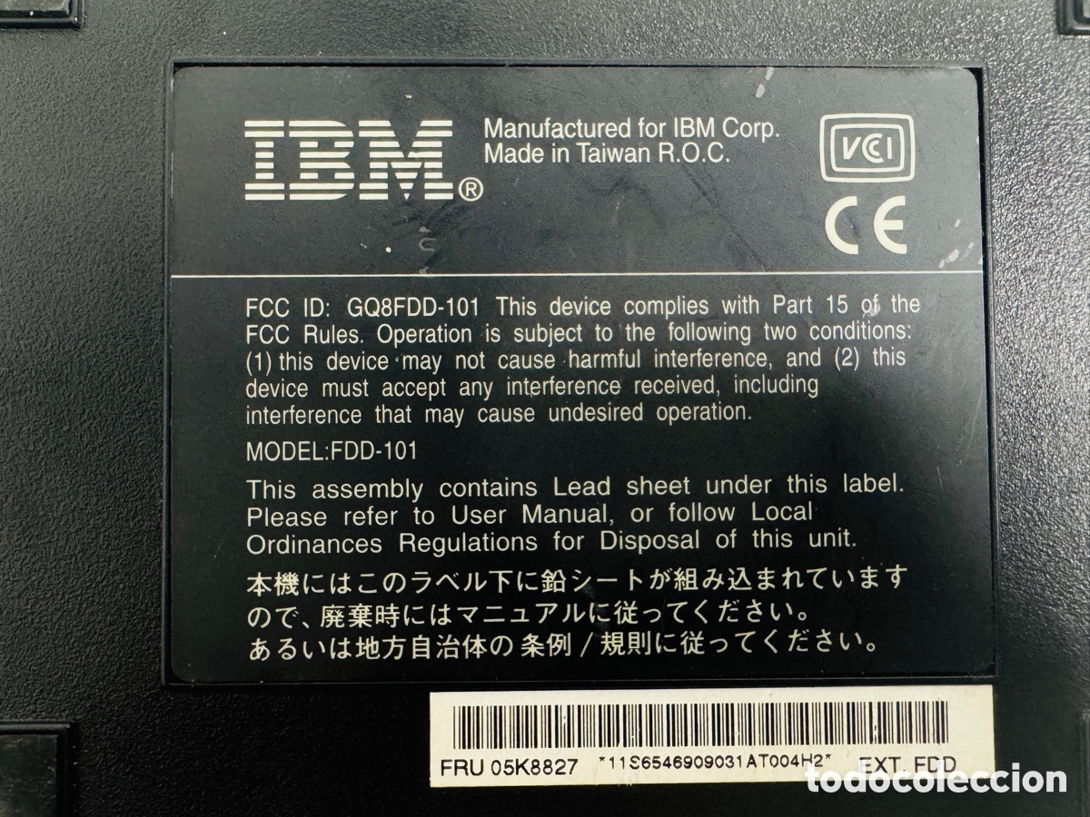 Segunda mano: IBM FDD-101 Floppy Disk - Foto 9