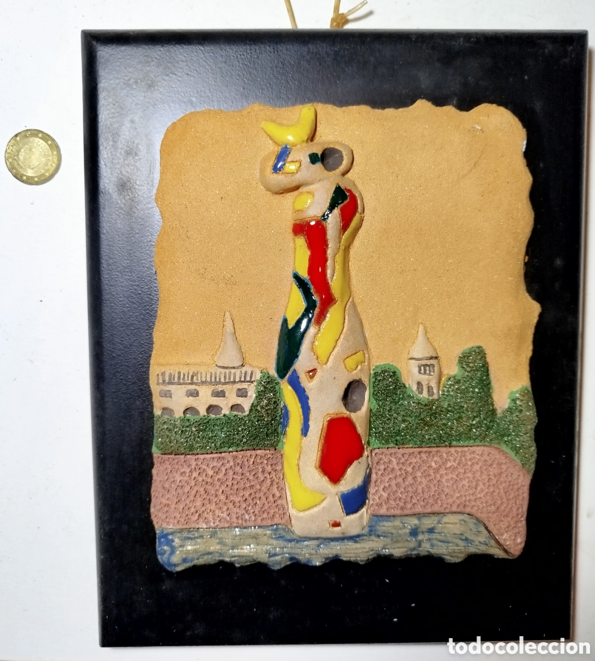 Segunda mano: Pieza de cer&aacute;mica - escultura Mir&oacute; - Foto 1