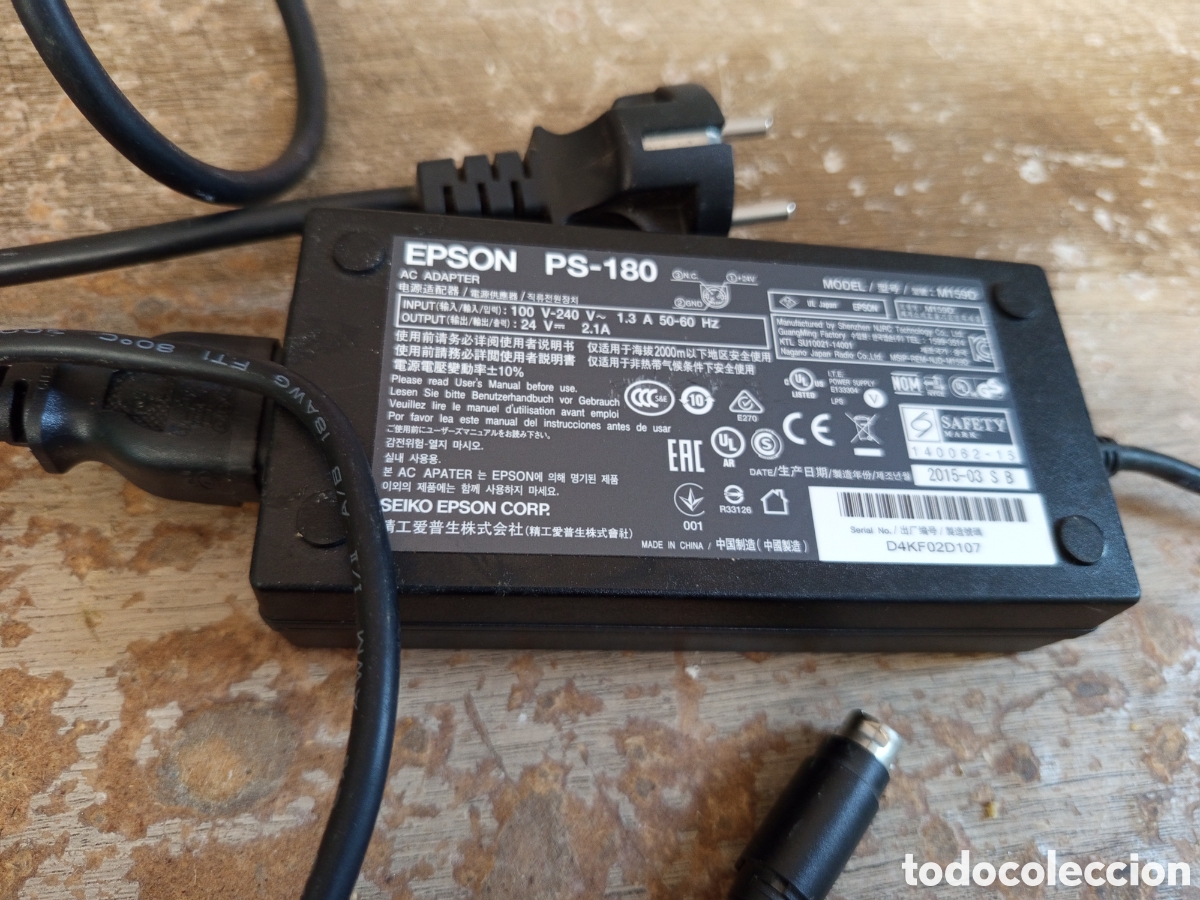 Segunda mano: Cargador Epson PS-180 - Foto 2