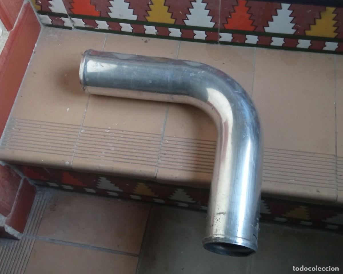 Segunda mano: Codo acero inoxidable 75 mm chimenea - Foto 1