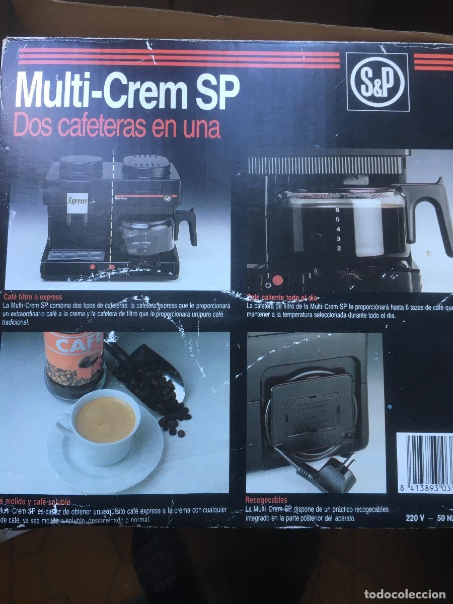 Segunda mano: Cafetera MULTI - CREM SP -Dos Cafeteras en una - Foto 1