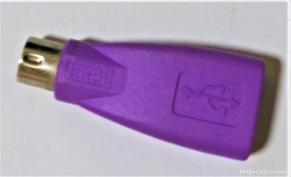 Segunda mano: ADAPTADOR USB HEMBRA A PS2 MACHO - Foto 1