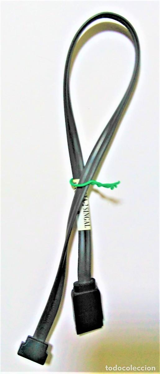 Segunda mano: CABLE DT SATA 2 SINGAL NEGRO - 0.30 m - Foto 1