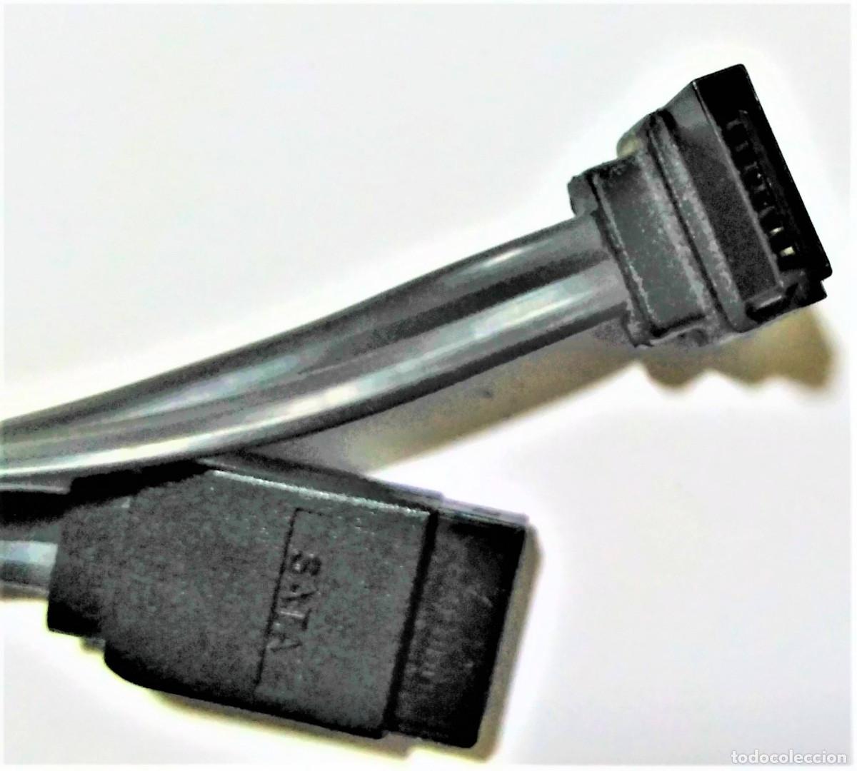 Segunda mano: CABLE DT SATA 2 SINGAL NEGRO - 0.30 m - Foto 2
