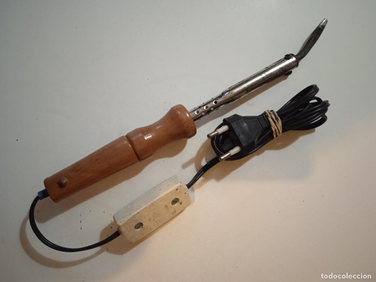 Segunda mano: SOLDADOR EL&Eacute;CTRICO CON INTERRUPTOR CASERO - Foto 2