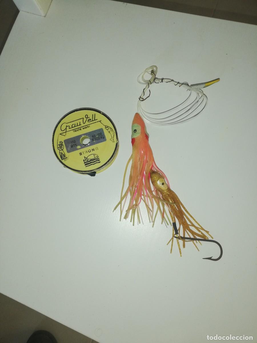 Segunda mano: Se&ntilde;uelos de pesca pulpos y sedal graam bell - Foto 2