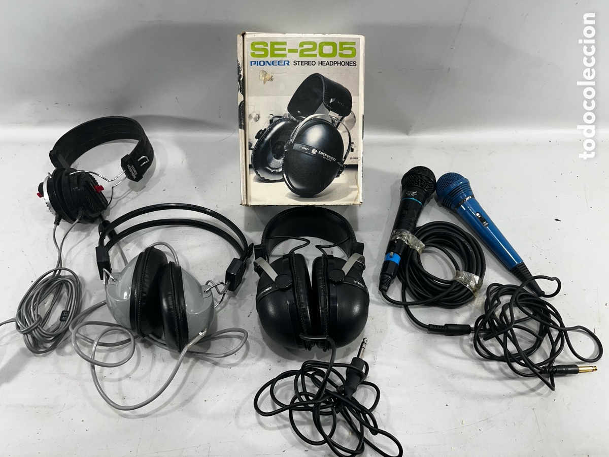 Segunda mano: ANTIGUOS AURICULARES Y MICR&Oacute;FONOS - Foto 1