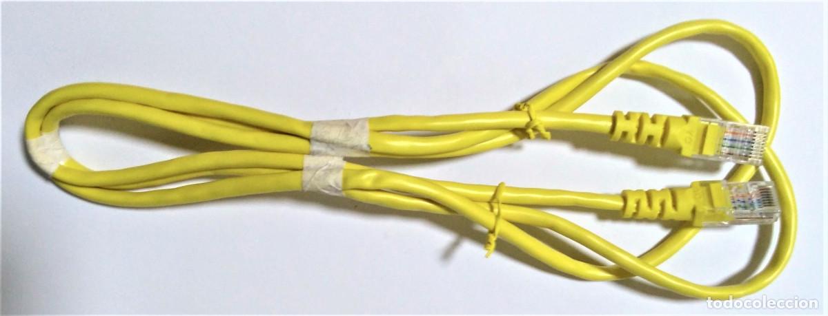 Segunda mano: CABLE ETHERNET - 1,40 m - AMARILLO. - Foto 1