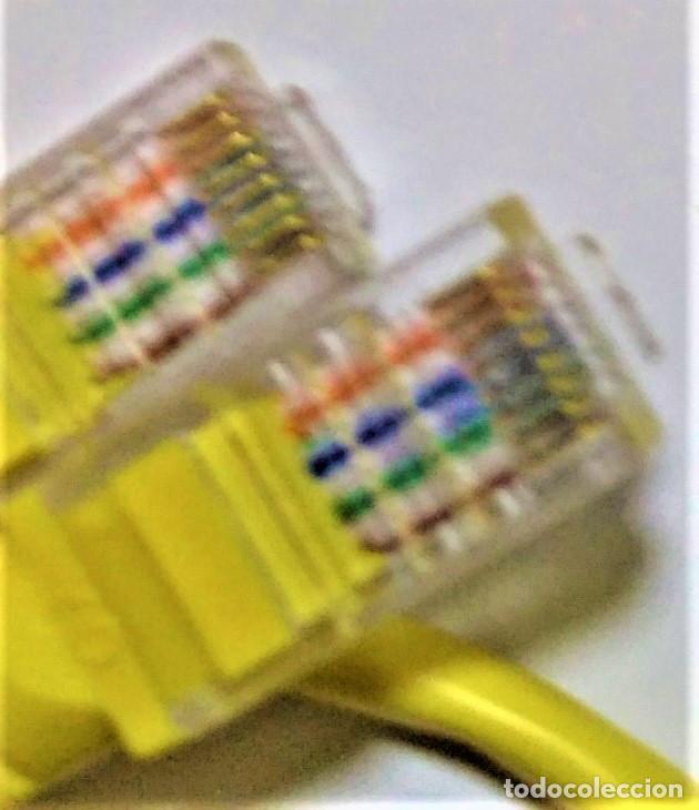 Segunda mano: CABLE ETHERNET - 1,40 m - AMARILLO. - Foto 2