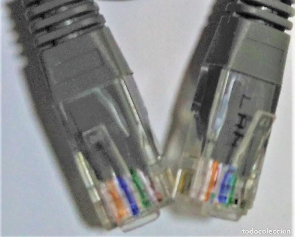 Segunda mano: CABLE ETHERNET - 1,47 m - GRIS. - Foto 2