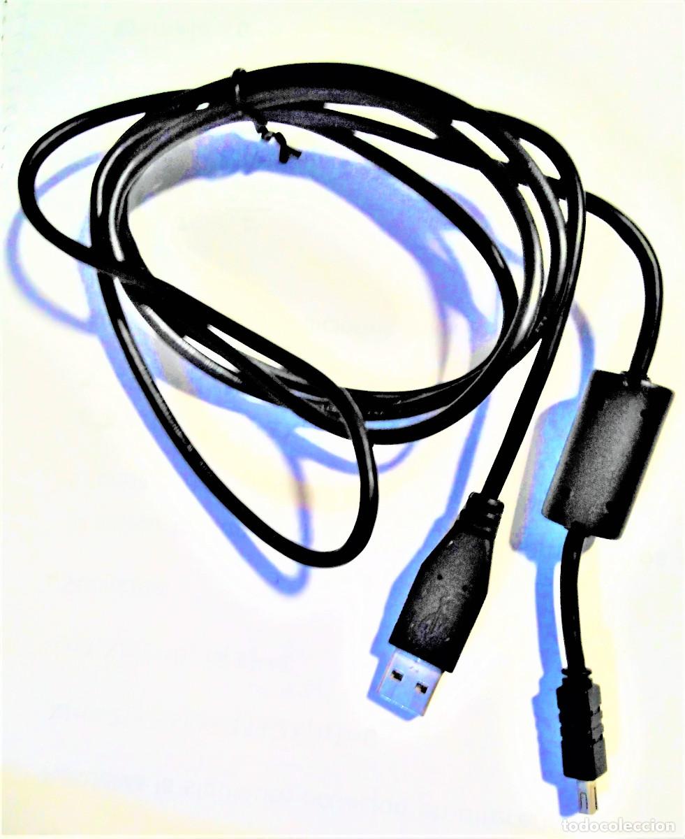 Segunda mano: CABLE DE DATOS USB A MINI USB - DE LONGITUD 1,55 M - Foto 1