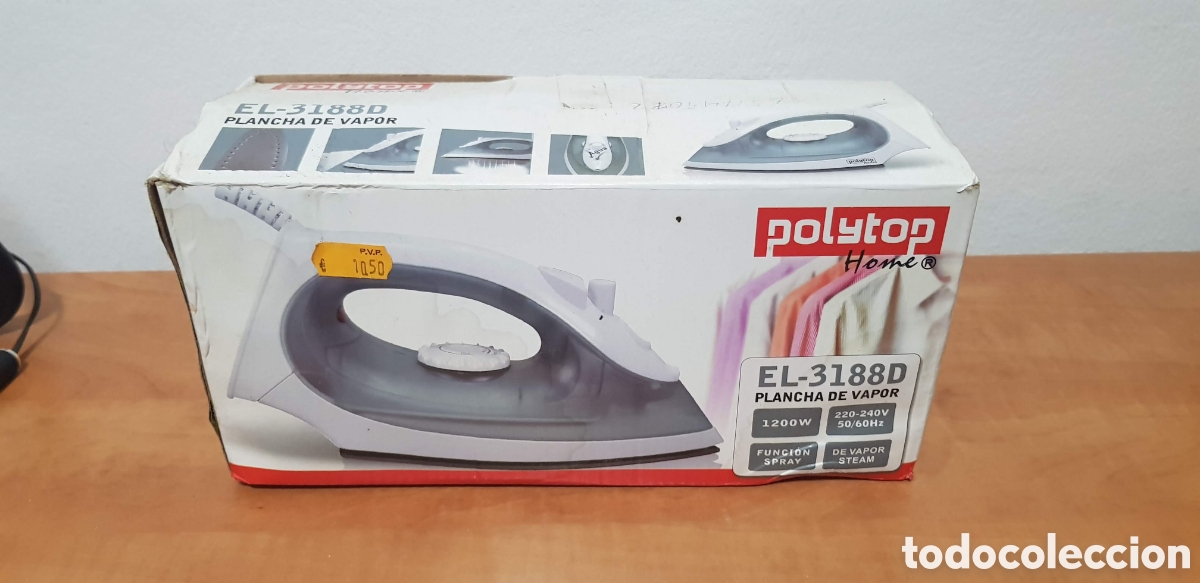 Segunda mano: Plancha de vapor Polytop Home en buen estado - Foto 2