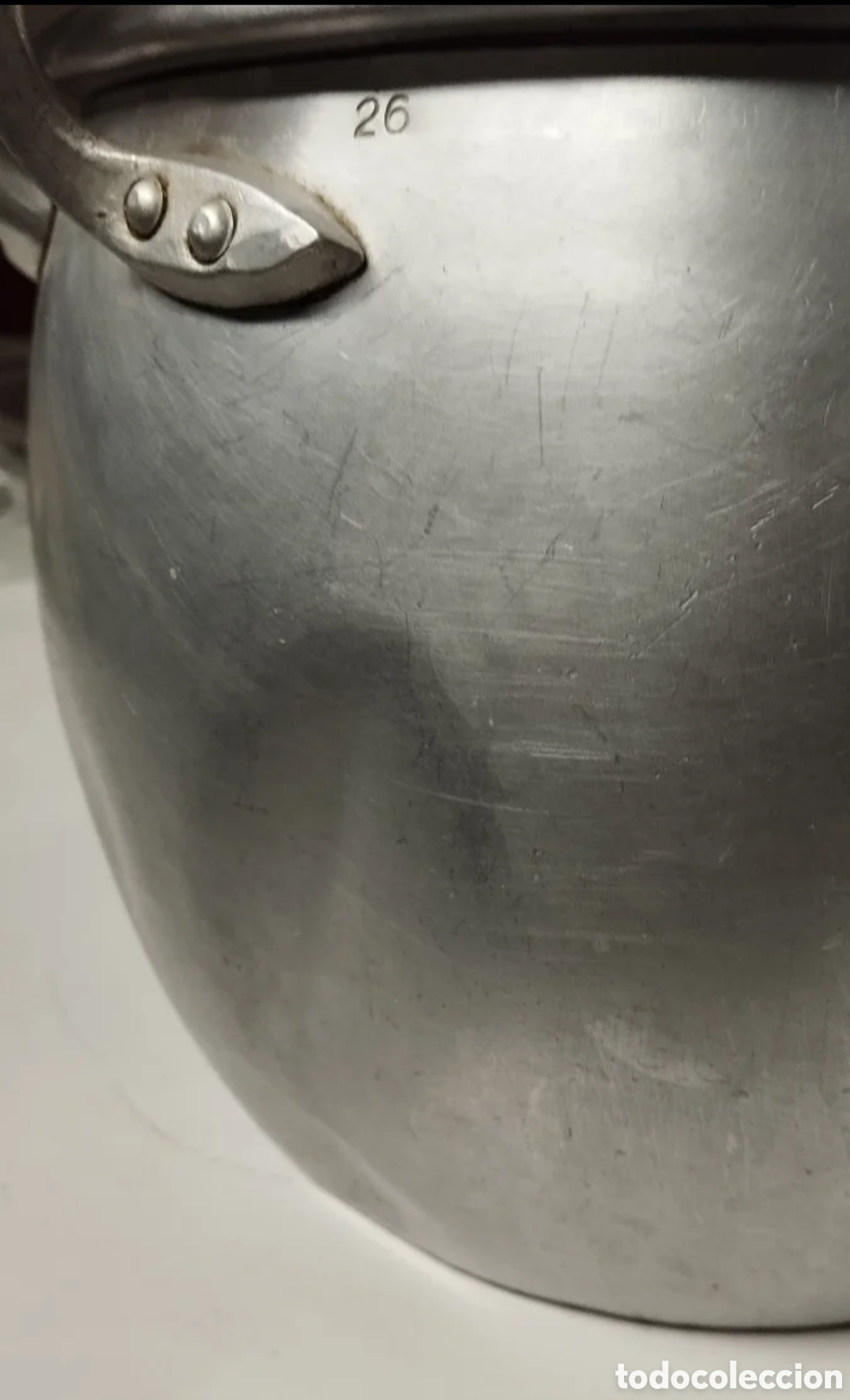 Segunda mano: Olla de aluminio tama&ntilde;o 26 - Foto 4