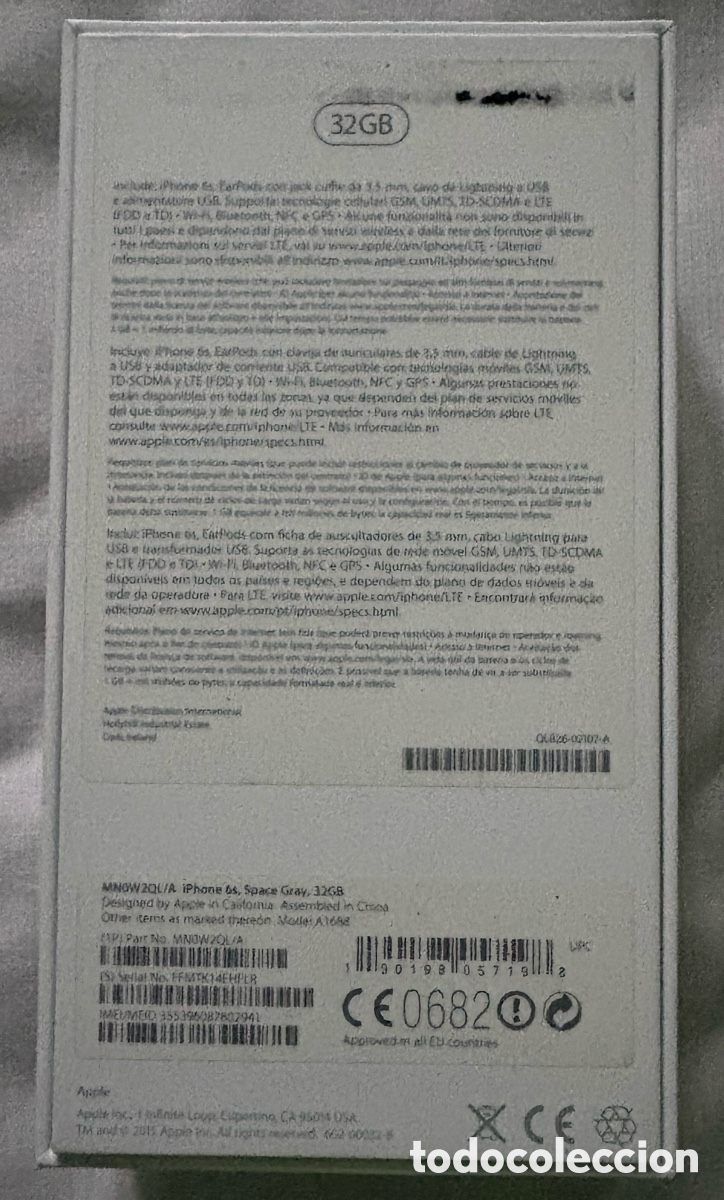 Segunda mano: Caja IPhone 6S 32 GB - Foto 5