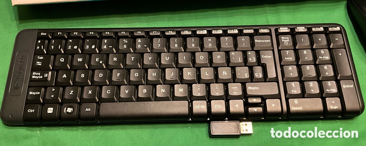 Segunda mano: TECLADO + RAT&Oacute;N INAL&Aacute;MBRICO. LOGITECH mk220 - Foto 2