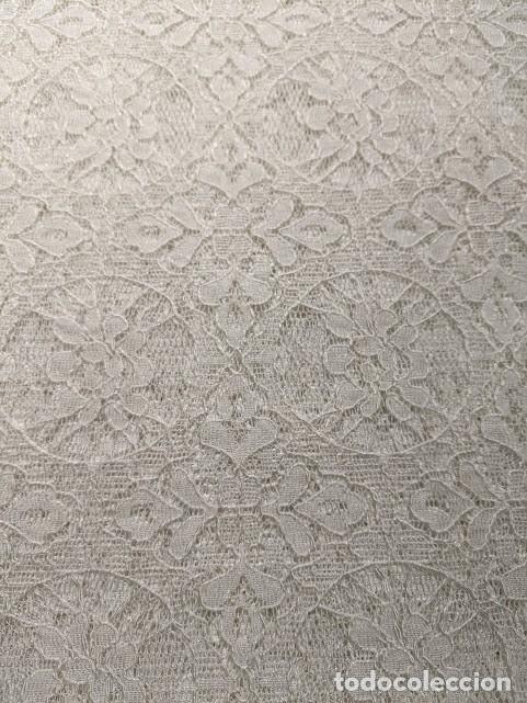 Segunda mano: RETAL TELA DE ENCAJE - Foto 2