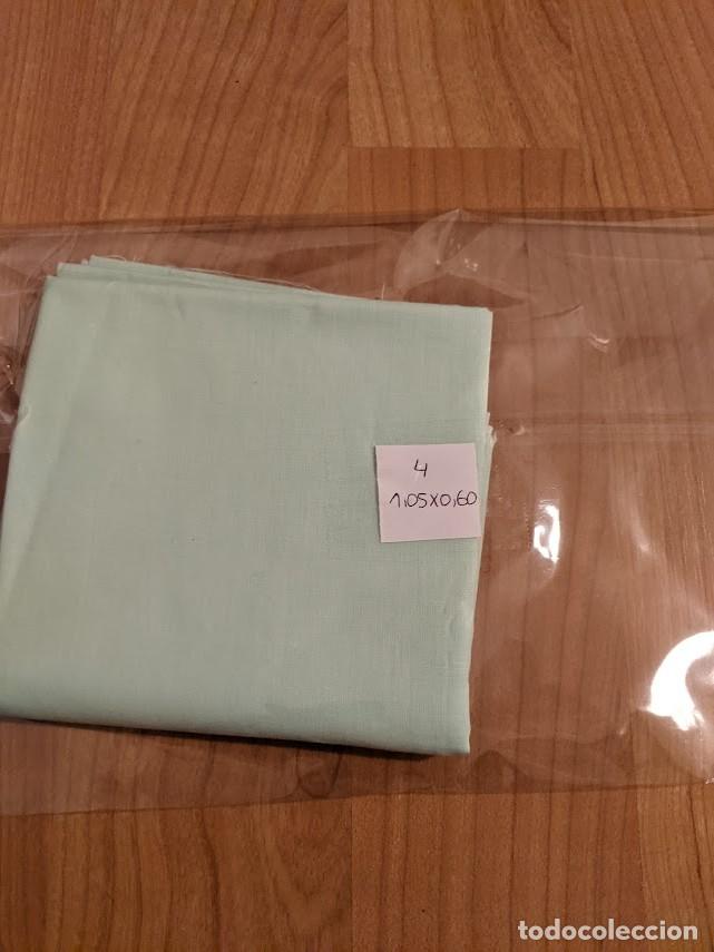 Segunda mano: RETAL TELA DE COLOR VERDE AGUA - Foto 1