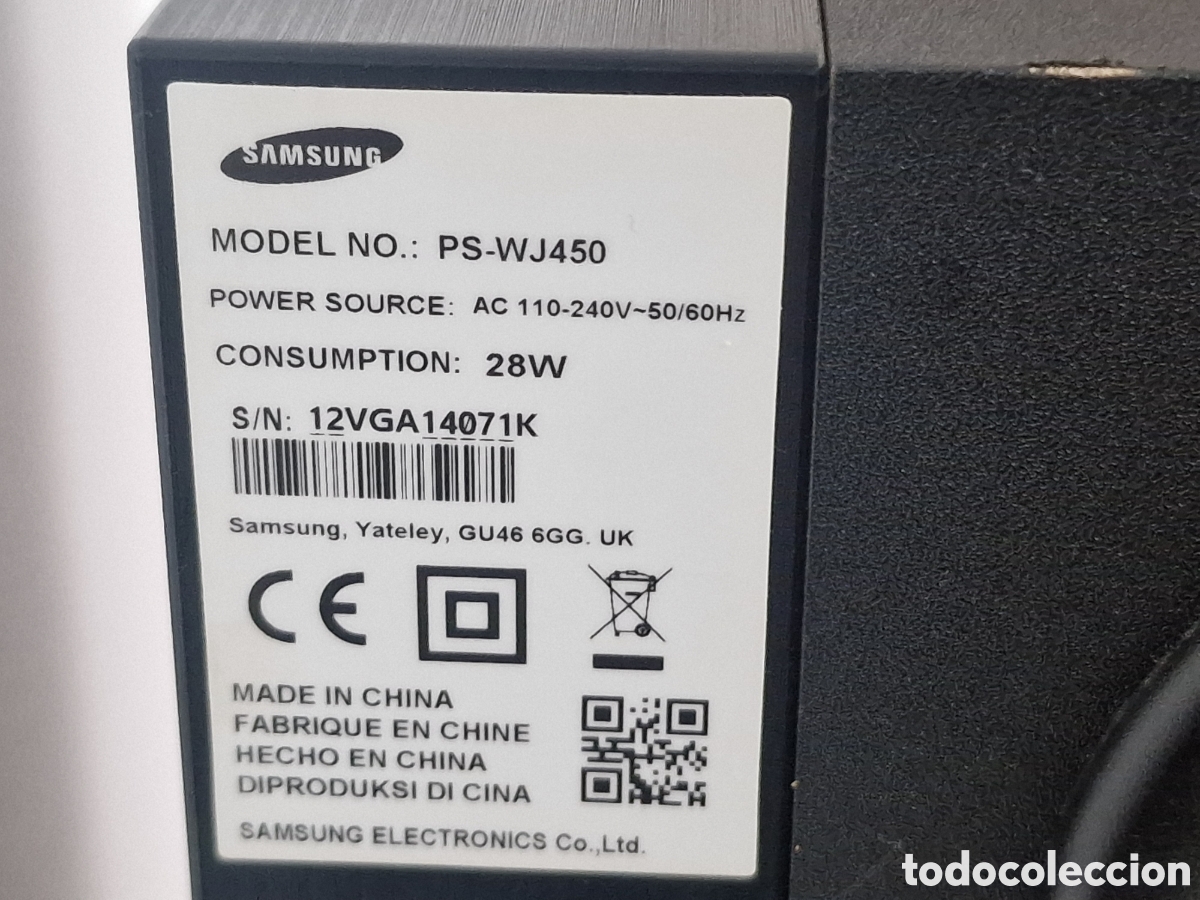 Segunda mano: Barra de sonido samsung PS-WJ450 - Foto 3