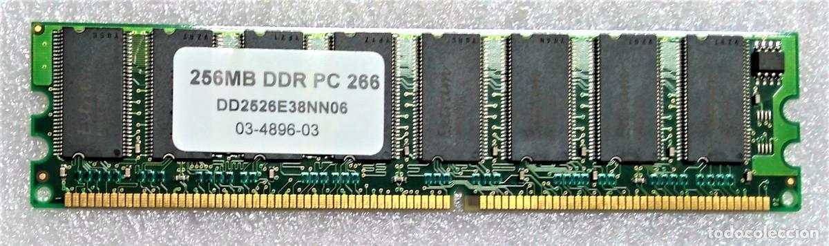 Segunda mano: MEMORIA DDR 256Mb 266Mhz - Foto 1