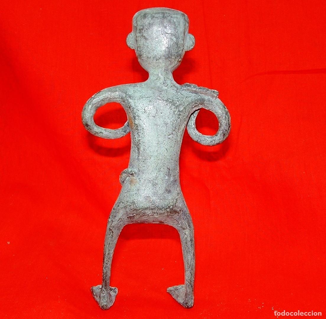 Segunda mano: ESTATUILLA DE BRONCE ENVEJECIDO - Foto 3