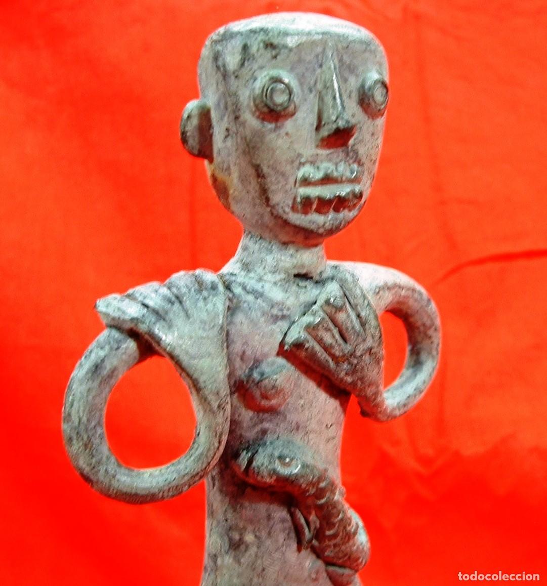 Segunda mano: ESTATUILLA DE BRONCE ENVEJECIDO - Foto 4