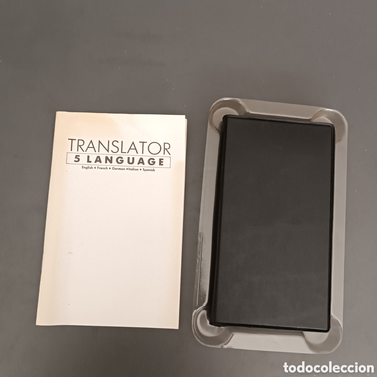 Segunda mano: TRADUCTOR 5 IDIOMAS - traductor vintage 5 idiomas - FR, ENG, GER, IT y SP&nbsp;- Traductor 5 Idiomas - Foto 2