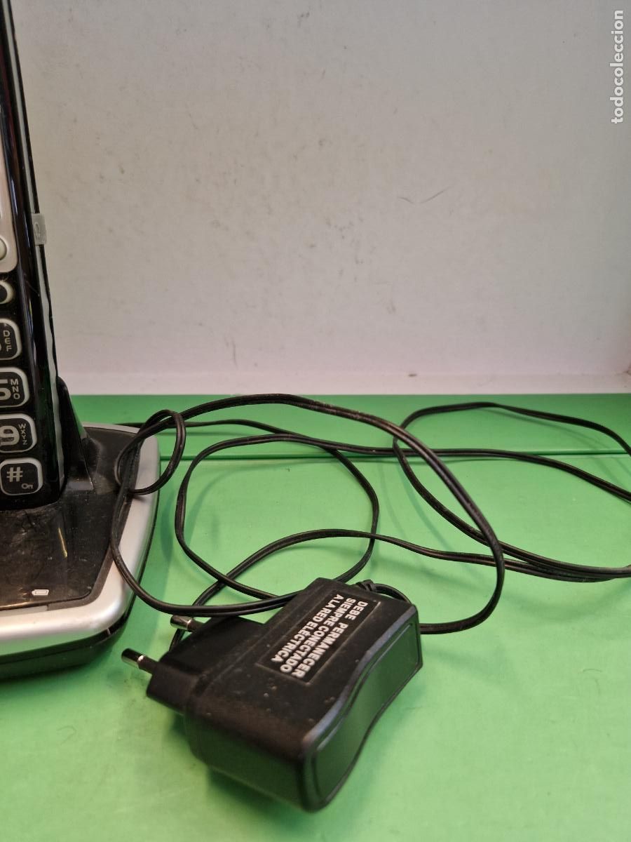 Segunda mano: BONITO TELEFONO TELECOM. COLOR NEGRO - Foto 2