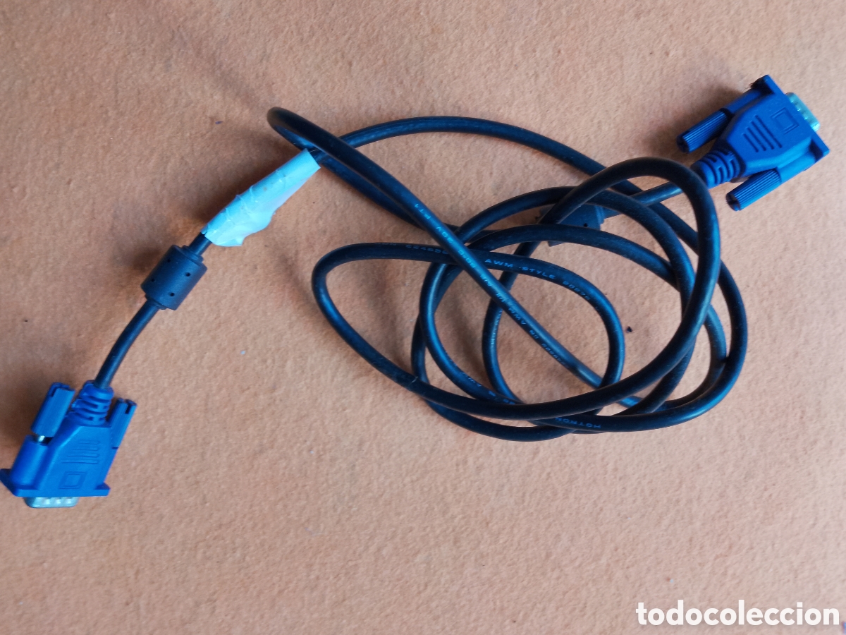 Segunda mano: Cable . Ordenador . VGA - Foto 1