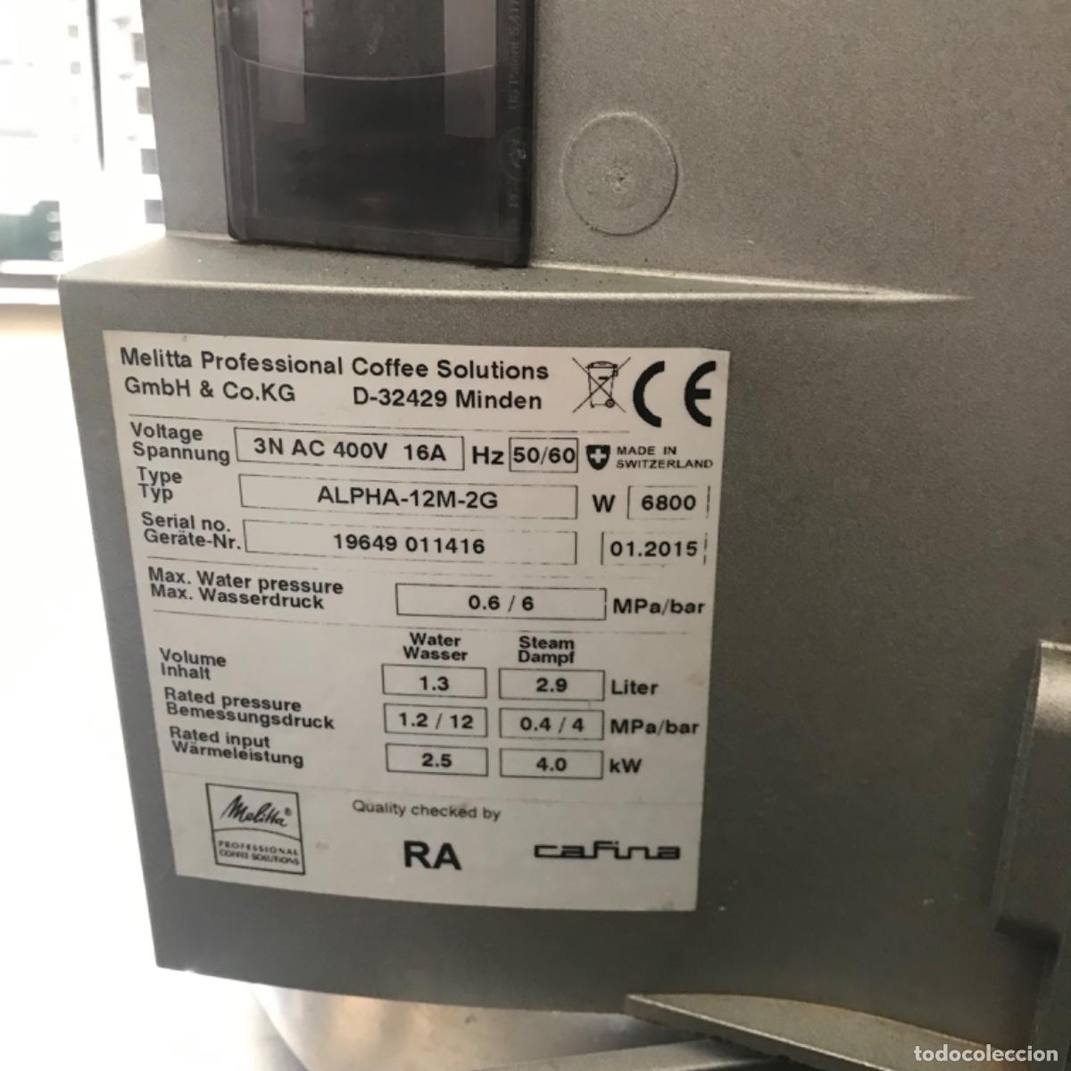 Segunda mano: Cafetera profesional con moledor de caf&eacute; - Foto 3