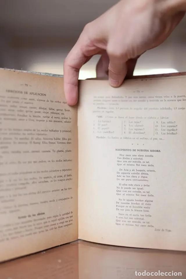 Segunda mano: 1943 Gram&aacute;tica segundo grado ORIGINAL env&iacute;o econ&oacute;mico - Foto 4