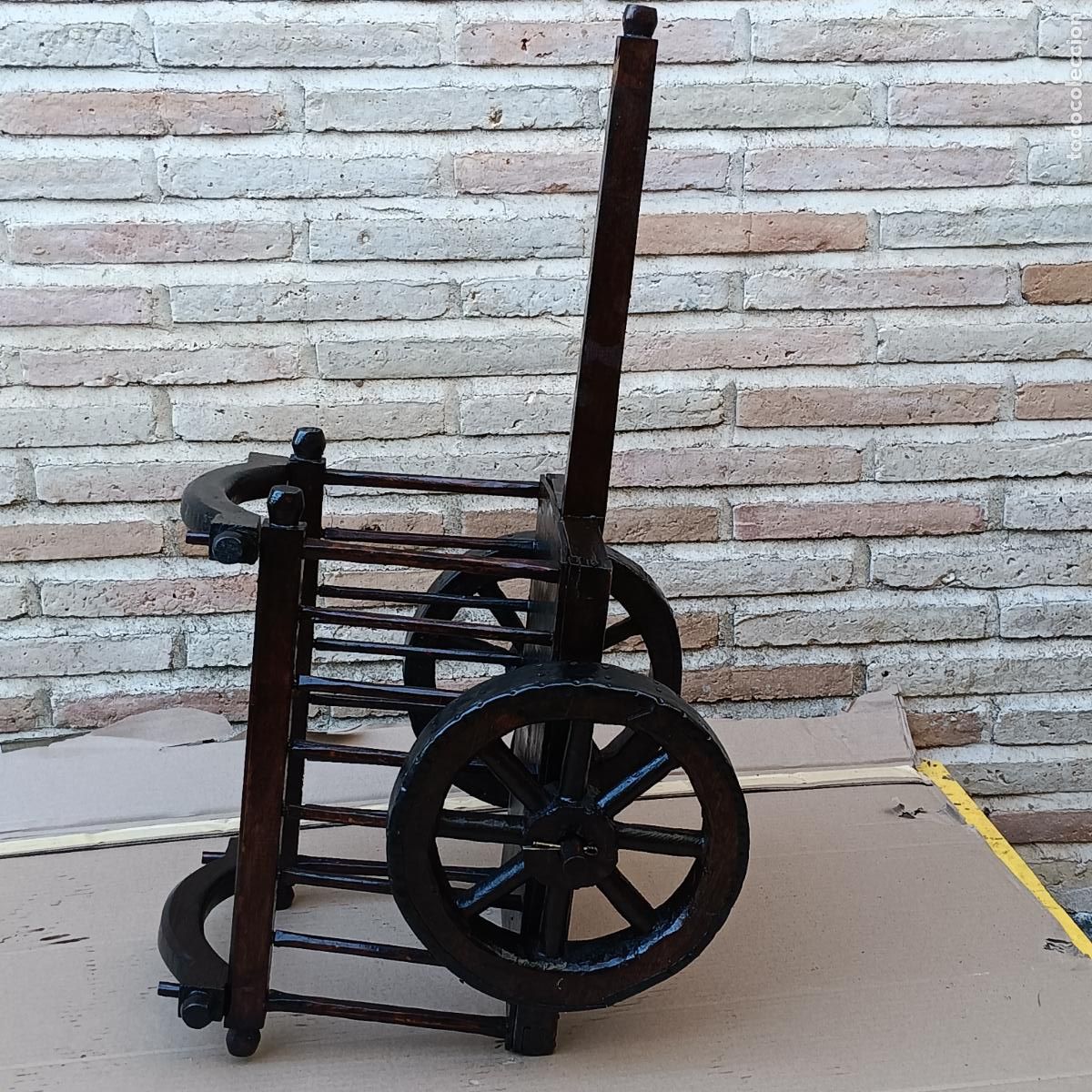 Segunda mano: CARRO DE ARTESANIA DE MADERA. - Foto 7