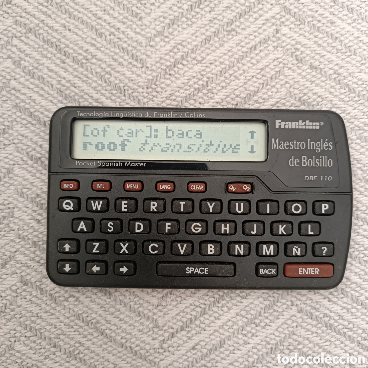 Segunda mano: Traductora Espa&ntilde;ol-Ingl&eacute;s FRANKLIN - Foto 1
