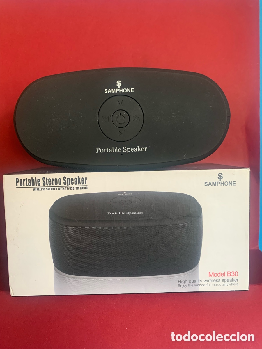 Segunda mano: SAMPHONE PORTABLE SPEAKER ALTAVOZ PORTATIL - Foto 2