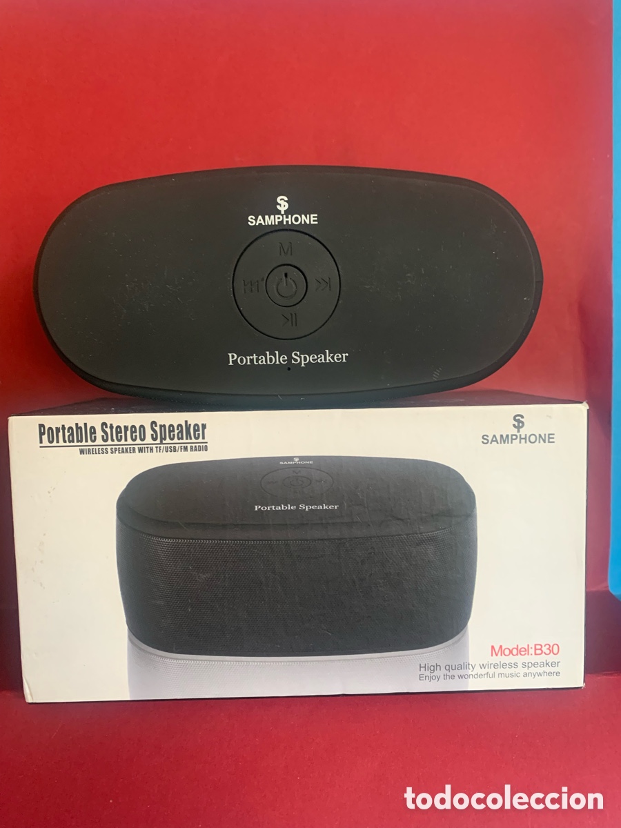 Segunda mano: SAMPHONE PORTABLE SPEAKER ALTAVOZ PORTATIL - Foto 3