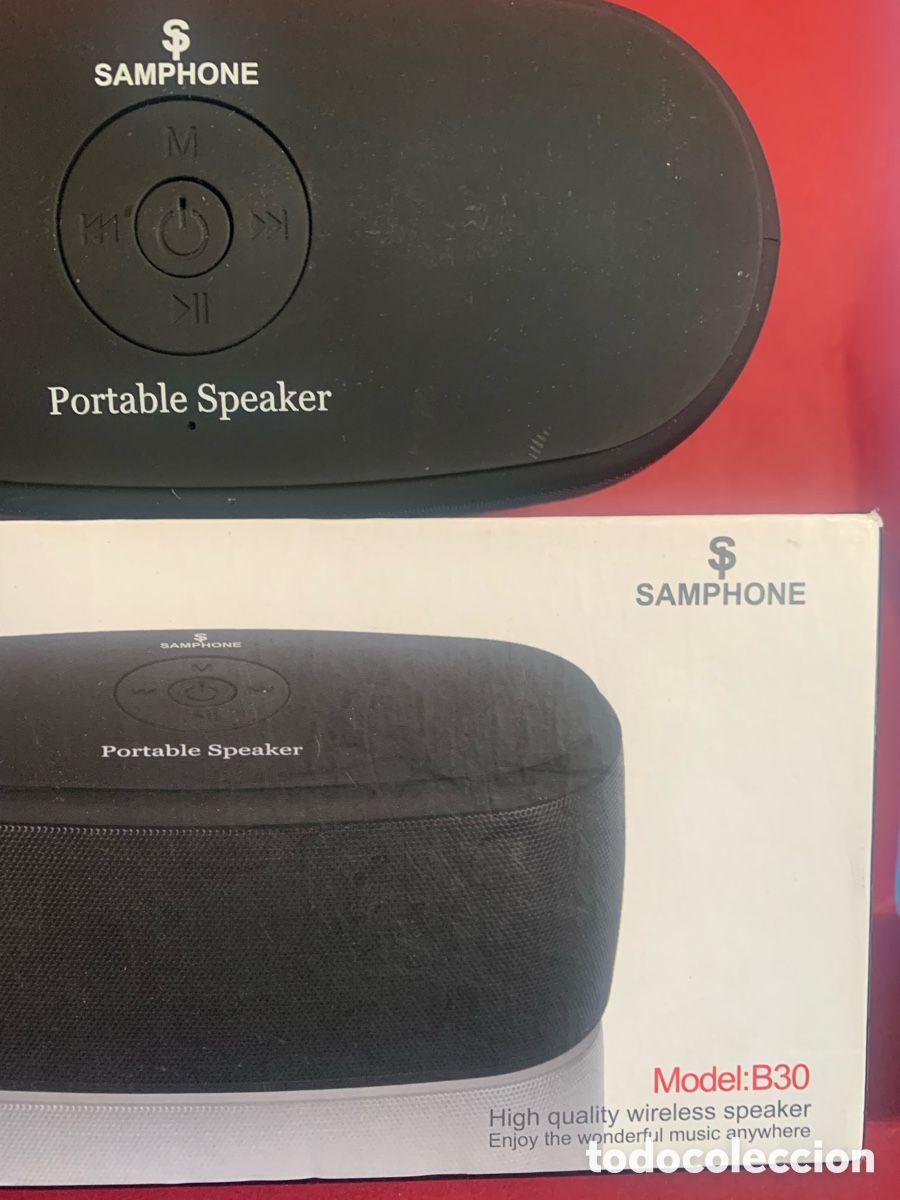 Segunda mano: SAMPHONE PORTABLE SPEAKER ALTAVOZ PORTATIL - Foto 4