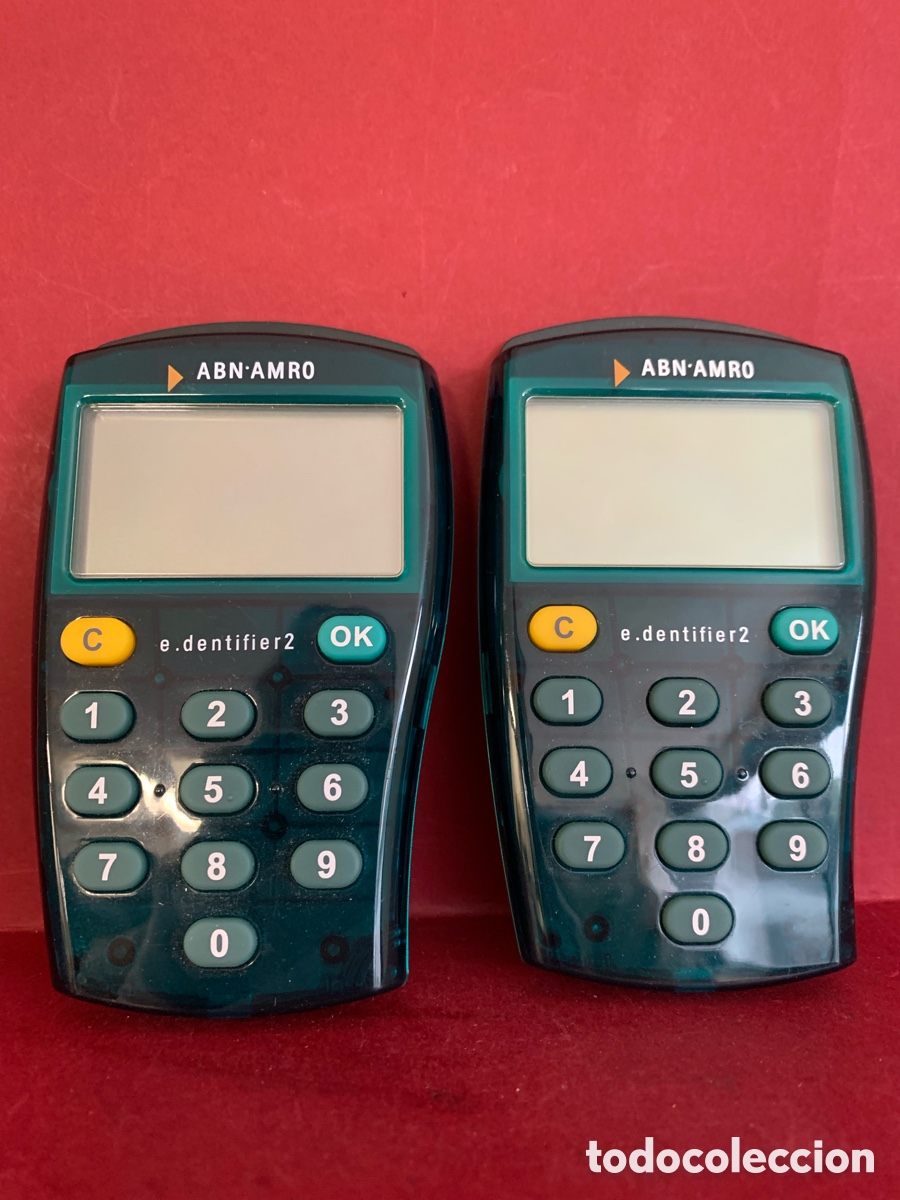 Segunda mano: ABN AMRO 2 IDENTIFIER LECTOR TARJETAS BANCO - Foto 1