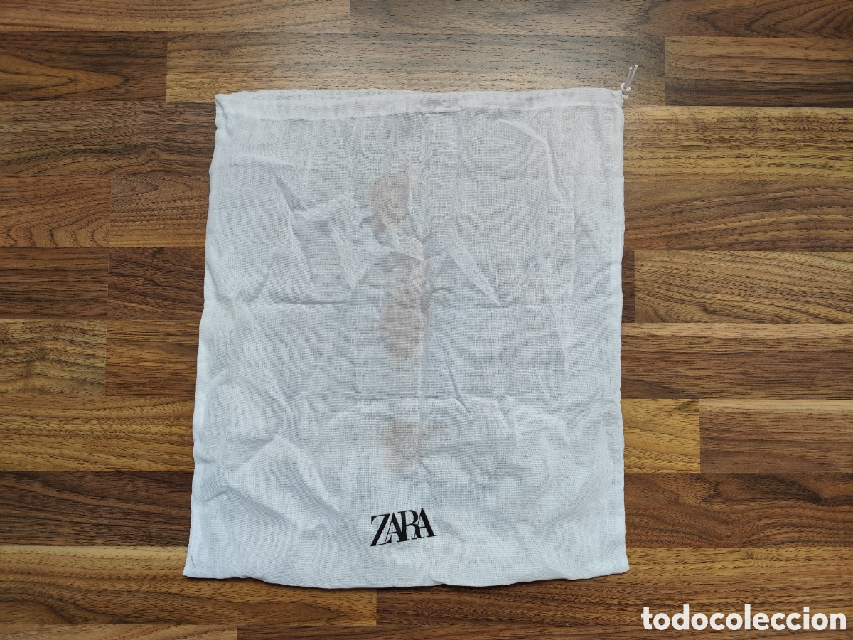 Segunda mano: Bolsa de Tela Zara. Color Blanco - Foto 2
