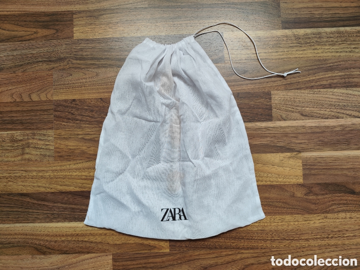 Segunda mano: Bolsa de Tela Zara. Color Blanco - Foto 1