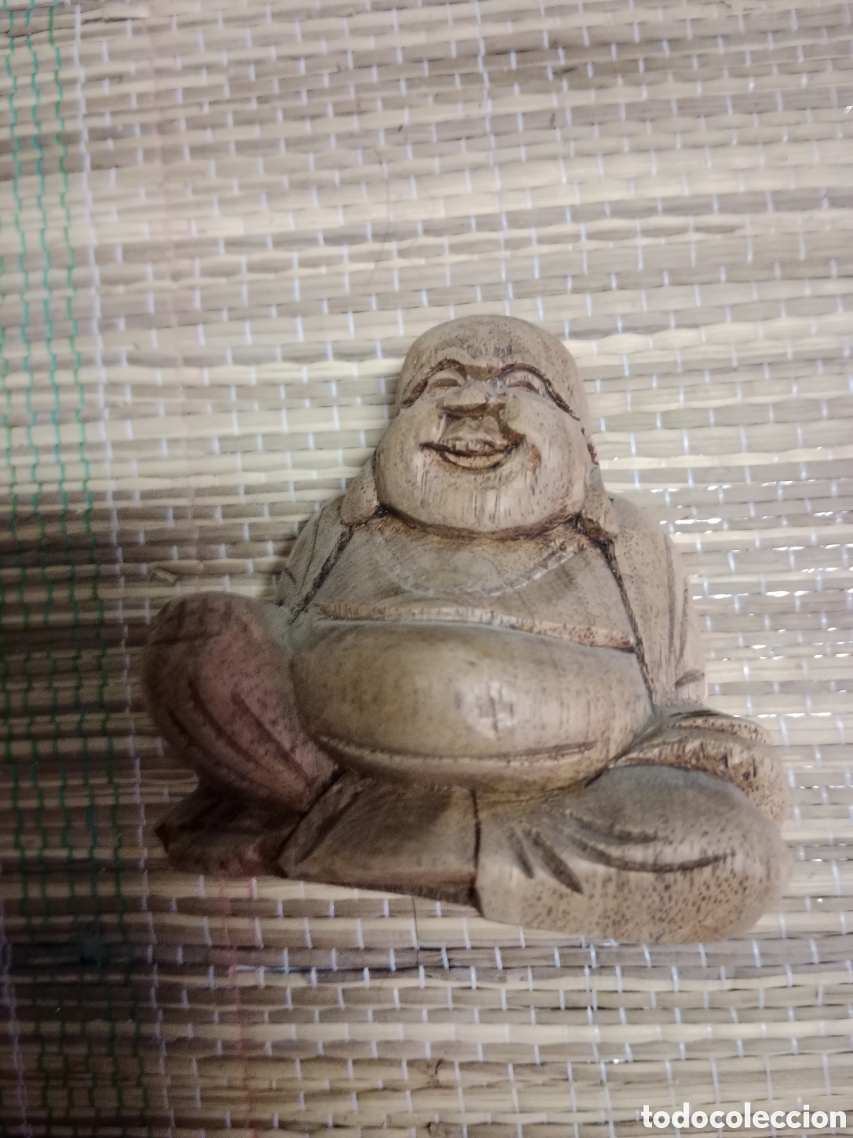 Segunda mano: 1 Buda tallado en madera - Foto 7